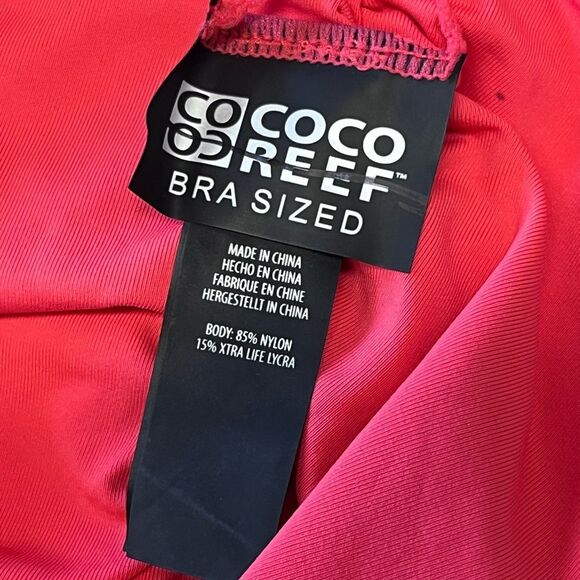 NWT Coco Reef | Women's Classic Solids High Esteem Bikini Bottoms Papaya S - Picture 7 of 13